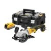 DeWALT Utensili - Sega Circolare AKU 18V 115 Mm, 1x Batteria 1,7 Ah POWERSTACK DCS571E1T