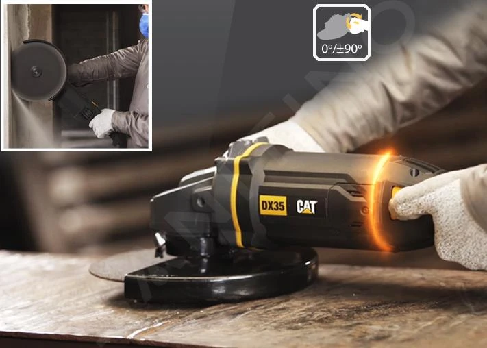 Caterpillar Utensili - Smerigliatrice Angolare Elettrica 230mm, 2350W DX35 - immagine 3