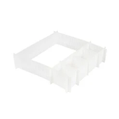 Compactor Free - Organizzatore Per Cassetto 440x100 Mm, Bianco RAN5191