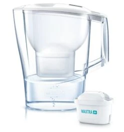 Brita Caraffe - Caraffa Filtrante Aluna XL Memo, Capacitá 3500 Ml, Bianco 1039269