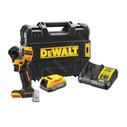 DeWALT Utensili - Avvitatore A Impulsi AKU 18V, 1x Batteria 1,7 Ah POWERSTACK DCF850E1T