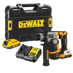 DeWALT Utensili - Tassellatore AKU 18V XR, 2x Aku 2,0 Ah XR DCH172D2