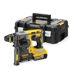 DeWALT Utensili - Tassellatore AKU 18V, 2x Batterie 5,0 Ah XR DCH273P2