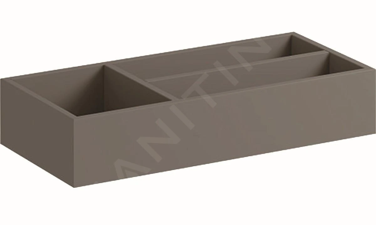 Geberit Xeno 2 - Divisore Per Cassetti 323x62 Mm, Grigio 500.525.00.1