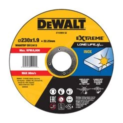 DeWALT Accessori - Disco Da Taglio 230 X 22.2 X 1.9 Mm DT43909