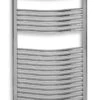 Novaservis Termoarredo - Scaldasalviette Ricurvo 450 Mm, Cromo 450/1200,0
