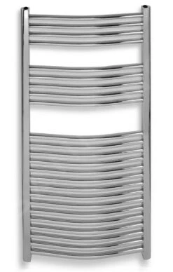 Novaservis Termoarredo - Scaldasalviette Ricurvo 450 Mm, Cromo 450/1200,0