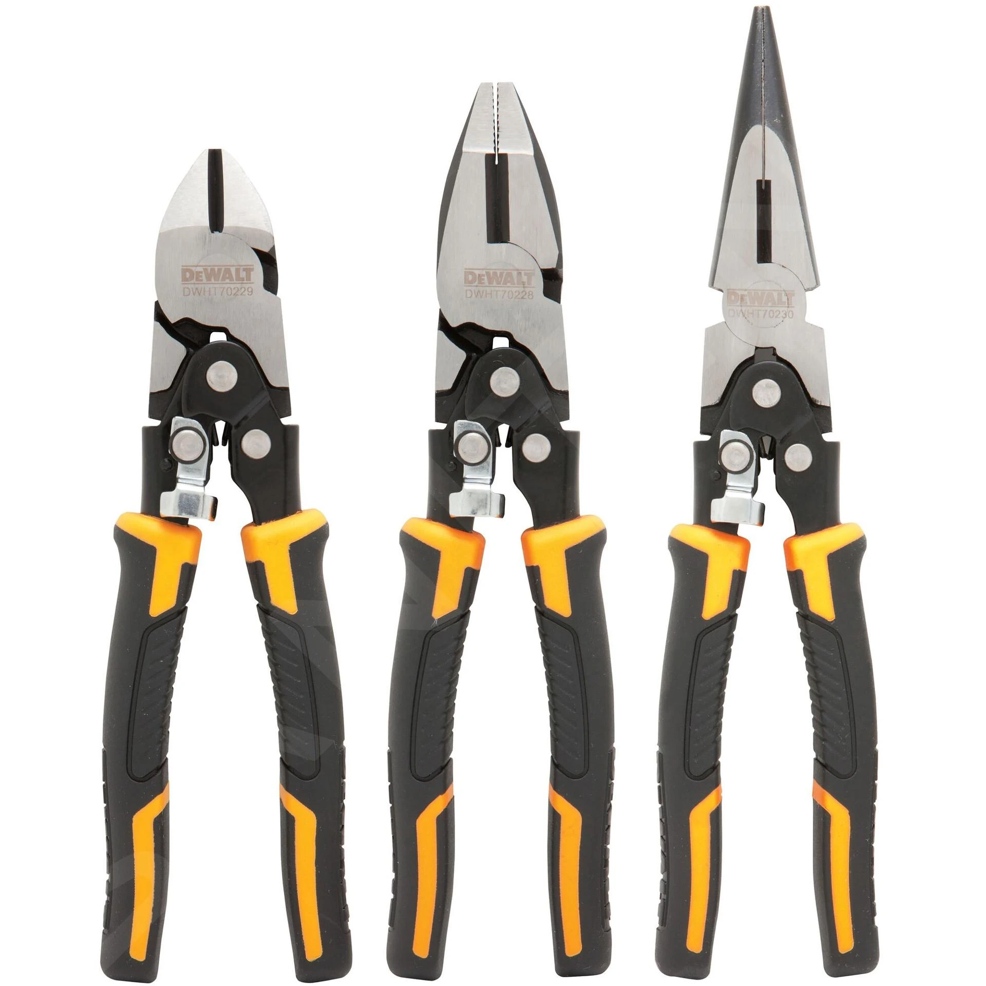 DeWALT Utensili - Set Di 3 Pinze Combinate DWHT0-70485