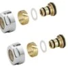 Sapho Accessori - Vite Di Serraggio Per Alupex 16 Mm, Cromo CP6020