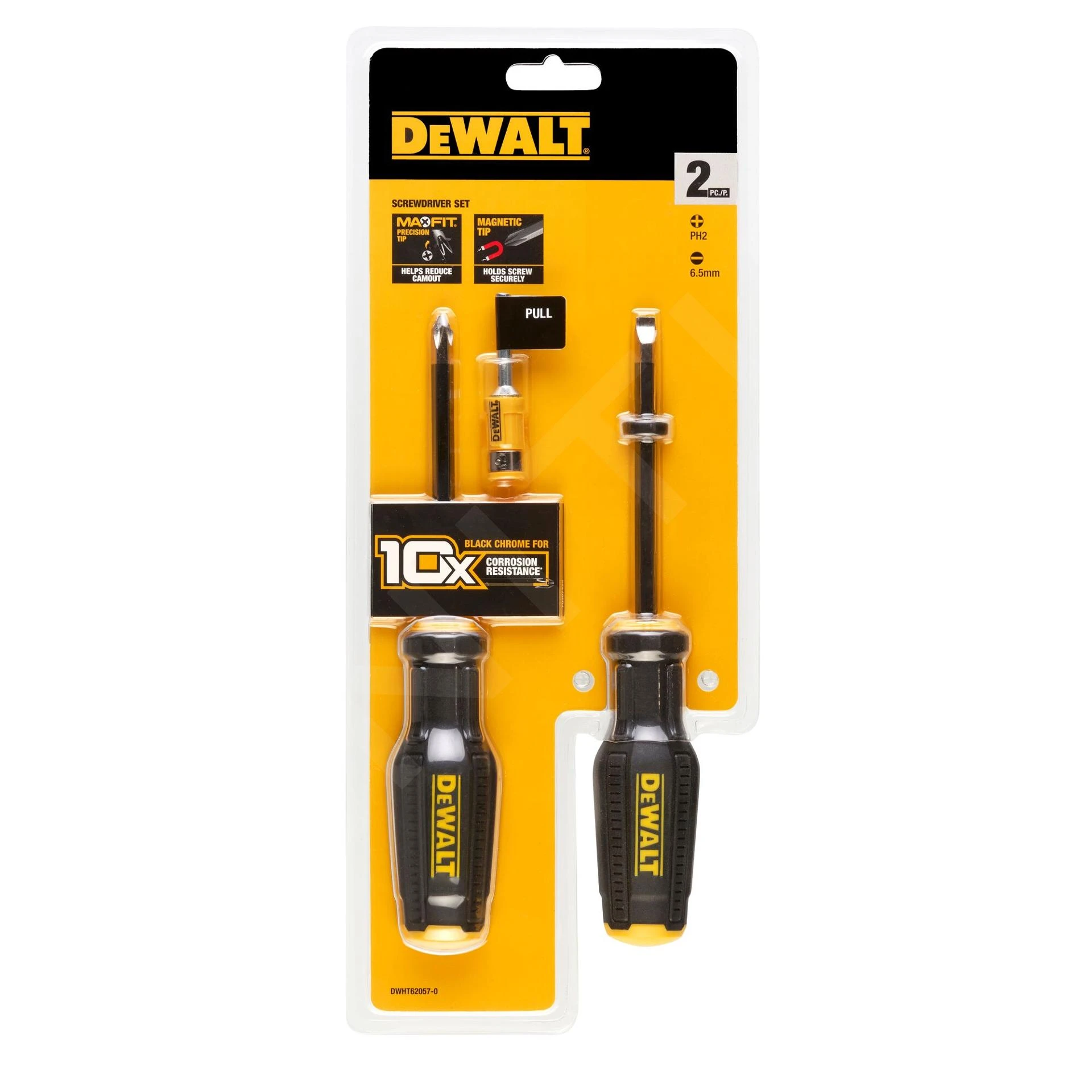 DeWALT Utensili - Set Di Cacciaviti FULLFIT - Piatti E PH 2 Pz DWHT62057-0 - immagine 2