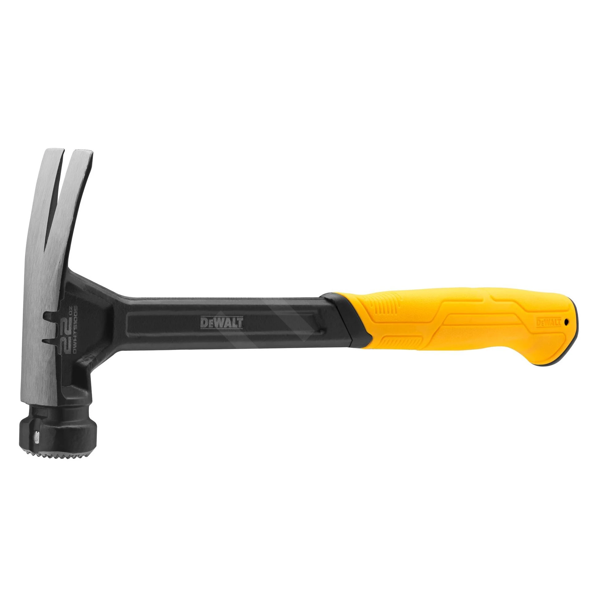DeWALT Utensili - Martello In Acciaio 624 G, Penna Dritta, Testa Fresata DWHT51005-0 - immagine 2