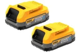 DeWALT Accessori - 2x Batterie 18V POWERSTACK 1,7 Ah DCBP034E2
