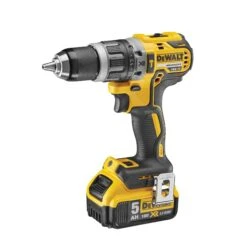 DeWALT Utensili - Avvitatore A Percussione AKU 18V, 2x Batterie 5,0 Ah XR DCD796P2