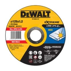 DeWALT Accessori - Disco Da Taglio 125 X 22,2 X 1,2 Mm DT43904