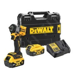 DeWALT Utensili - Avvitatore A Impulsi AKU 18V 406 Nm, 2 X Batterie 5,0 Ah XR DCF922P2T