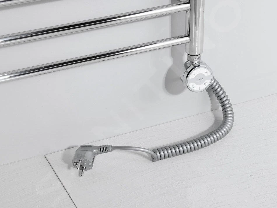 Sapho Moa - Resistenza Elettrica Con Termostato Per Scaldasalviette, 200 W, Cromo MOA-C-200 - immagine 4