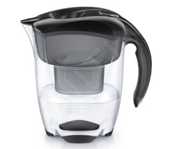 Brita Caraffe - Caraffa Filtrante Elemaris XL Meter, Capacitá 3500 Ml, Nero 1039950