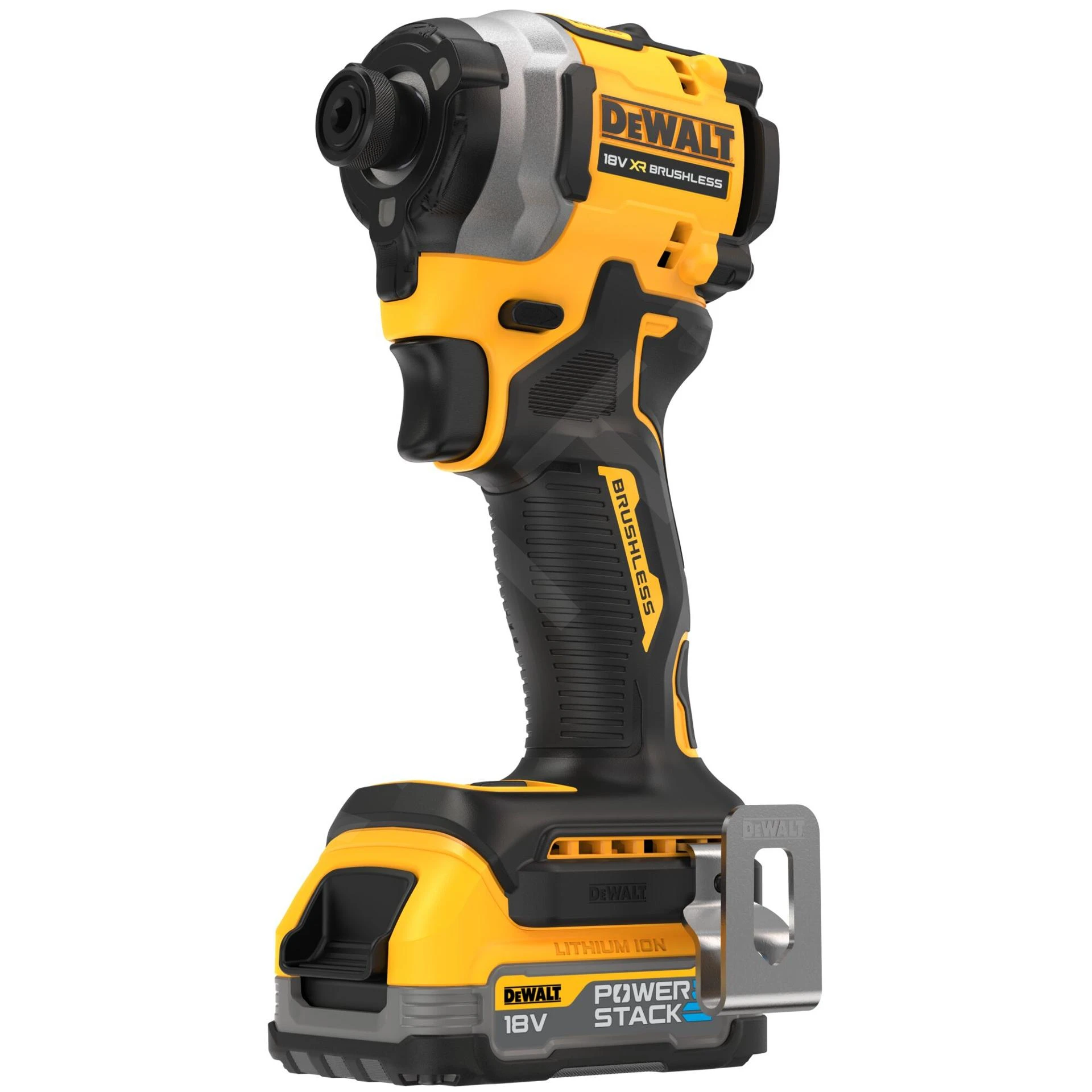 DeWALT Utensili - Avvitatore A Impulsi AKU 18V, 2x Batterie 1,7 Ah POWERSTACK DCF850E2T - immagine 2