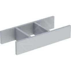 Geberit Accessori - Organizzatore Per Cassetti 323x70x150 Mm, Grigio Chiaro 501010000