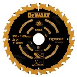DeWALT Accessori - Lama Da Taglio 190 X 30 Mm, 24 Denti DT10304