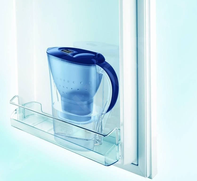 Brita Caraffe - Caraffa Filtrante Marella Cool Memo, Capacitá 2400 Ml, Blu 1039271 - immagine 4