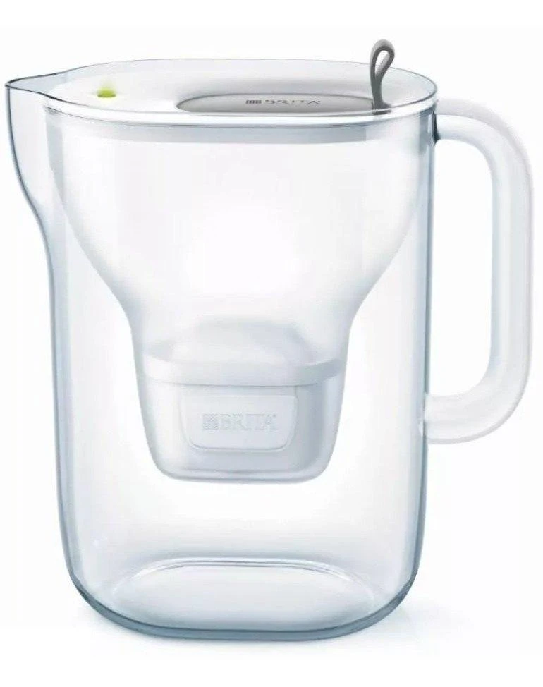 Brita Caraffe - Caraffa Filtrante Style XL LED, Capacitá 3600 Ml, Grigio 1039280