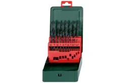Metabo Accessori - Cassetta Di Punte Da Trapano HSS-R, 19 Pezzi 627151000