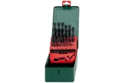 Metabo Accessori - Cassetta Di Punte Da Trapano HSS-R, 25 Pezzi 627152000