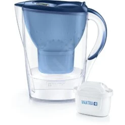 Brita Caraffe - Caraffa Filtrante Marella XL Memo, Capacitá 3500 Ml, Blu 1039276