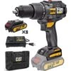 Caterpillar Utensili - Trapano A Percussione A Batteria 65nm DX12