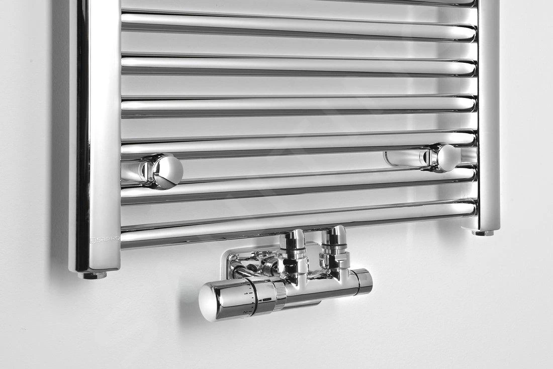 Sapho Alya - Scaldasalviette 500x1118 Mm, 305 W, Cromo 1145-05 - immagine 7