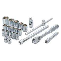 DeWALT Utensili - Set 22 Pezzi Chiavi A Bussola Con Cricchetto Da 1/2 DWMT19241-1